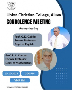 Condolence Meeting