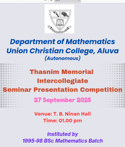 Seminar Presentation Competition